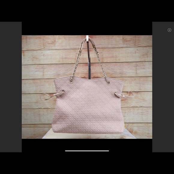 Tory Burch Bryant Quilted leather floral tote - Picture 4 of 8